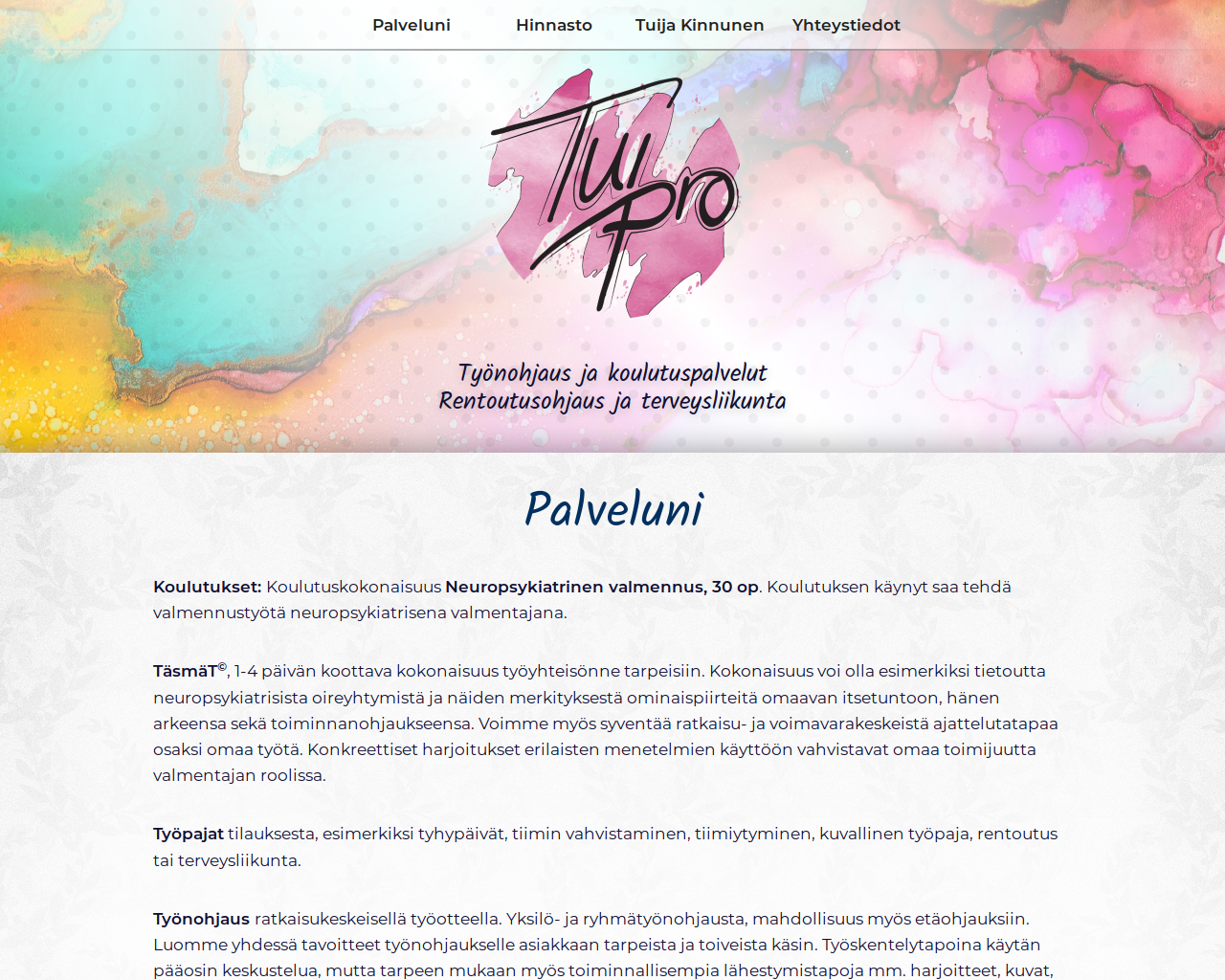 tuipro.fi / Etusivu